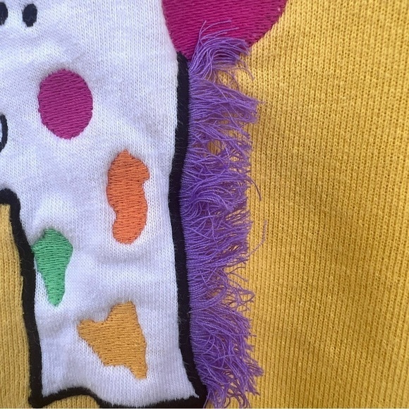 Vintage Buster Brown Colorblock Zebra Top 18 Mos Bow Ribbons Bright Colorful GUC - Picture 6 of 15